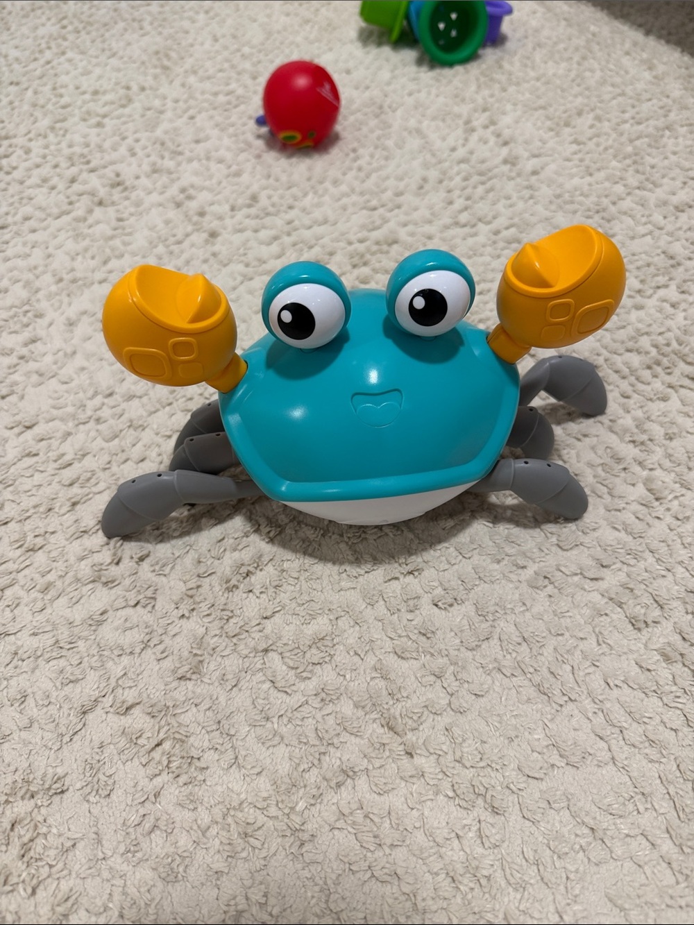 Tummy Time crab